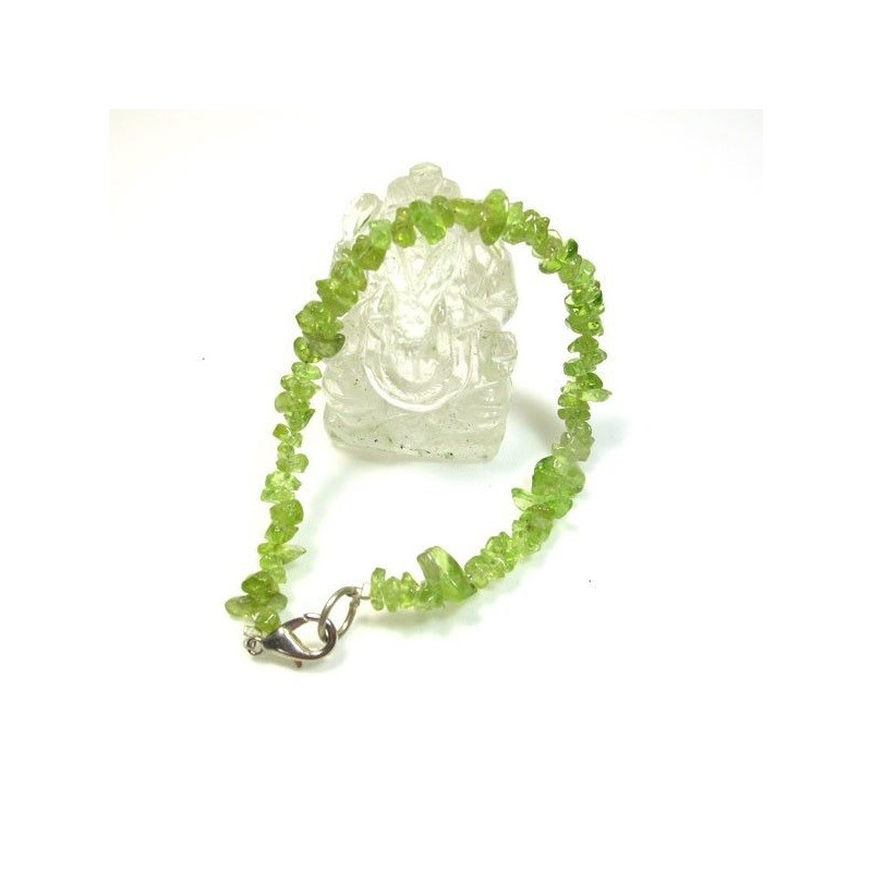 Bracelet en péridot - Mosaik bijoux indiens