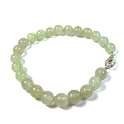 Bracelet jade perles rondes...