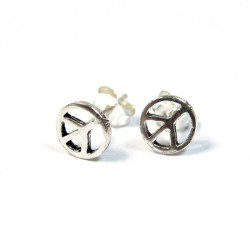Clous d'oreilles argent...