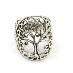 Bague arbre de vie large...