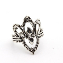 Bague lotus argent - Mosaik...