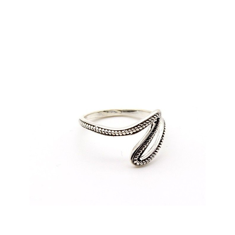 Bague argent fine originale