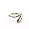 Bague argent fine originale