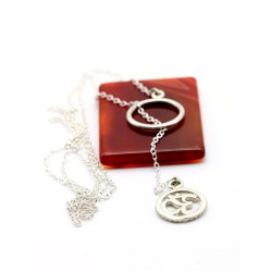 collier aum argent - Mosaik...