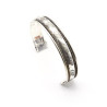 Bracelet argenté motif éléphant - Mosaik bijoux indiens