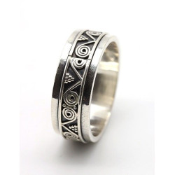 Bague argent anti-stress...
