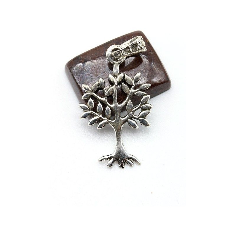 Pendentif arbre de vie travaillé - Moaik bijoux indiens