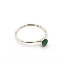 Bague argent très fine et...