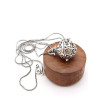 Bola grossesse argenté et motifs ethniques - Mosaik bijoux indiens