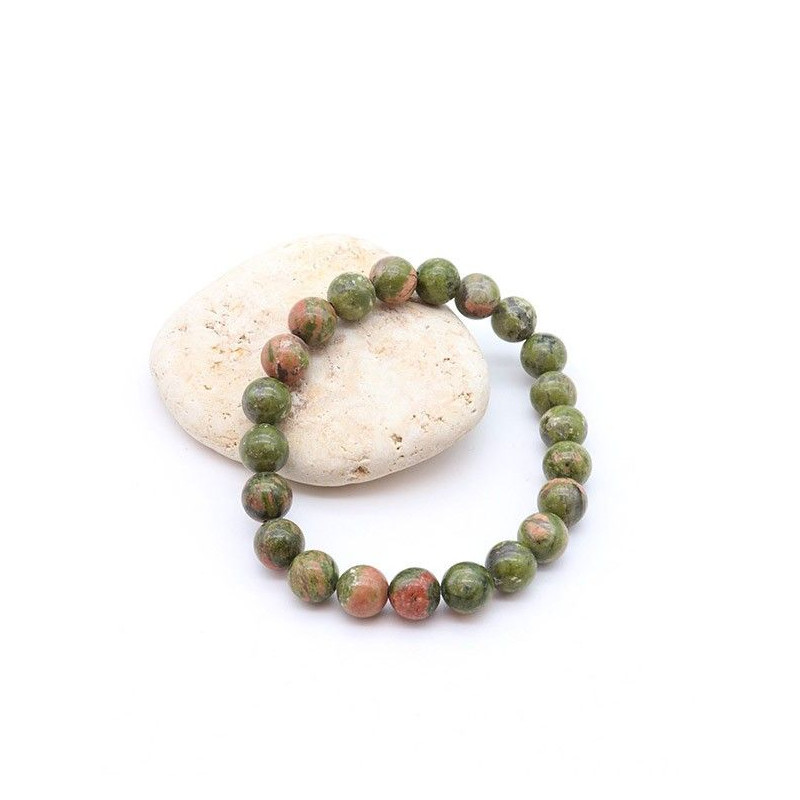 Bracelet unakite - Mosaik bijoux indiens Bracelet unakite - Mosaik bijoux indiens