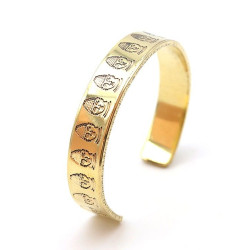 Bracelet fin tête de...