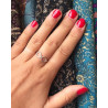 Bague argent infini fine