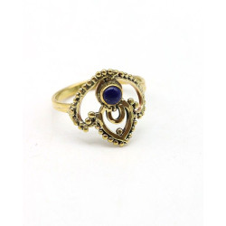 Bague travaillée en laiton...