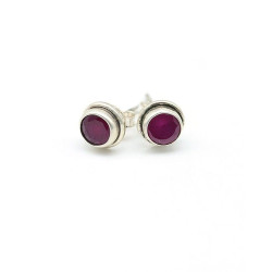 Clous d'oreilles argent...