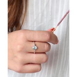 Bague argent fine indienne...