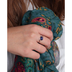Bague argent et lapis lazuli
