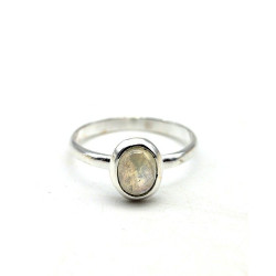 Bague argent et pierre de...