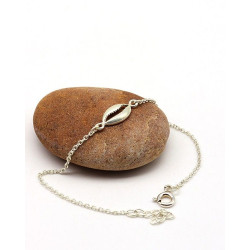 Bracelet cauris en argent...