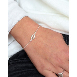 Bracelet argent fin et...