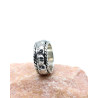 Bague en argent anti-stress motifs éléphants - Mosaik bijoux indiens