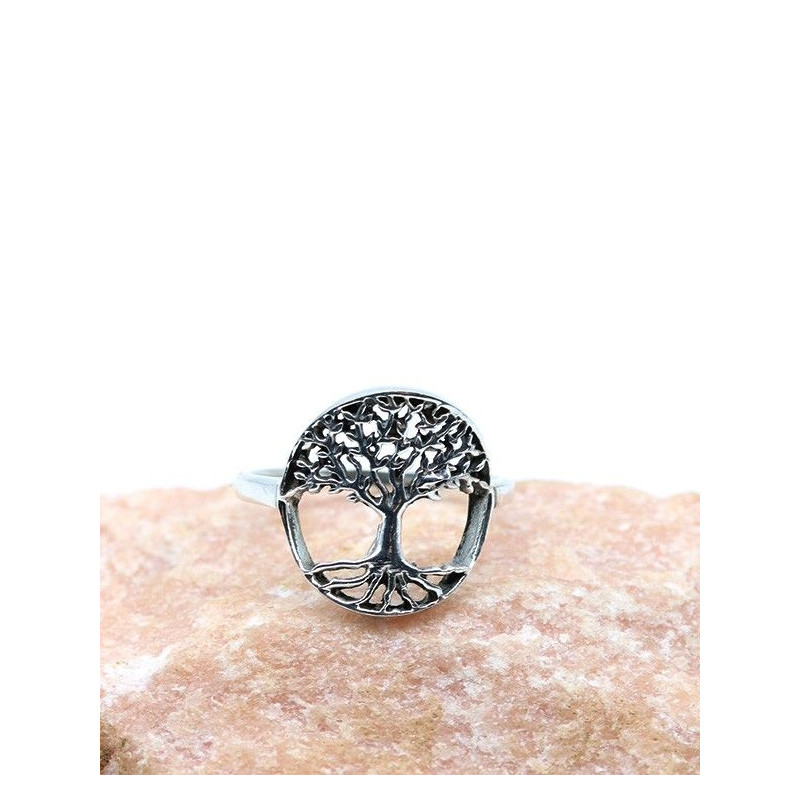 Bague arbre de vie en argent - Mosaik bijoux indiens Bague arbre de vie en argent - Mosaik bijoux indiens