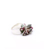 Bague pampille tourmaline - Mosaik bijoux indiens