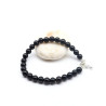 Bracelet onyx naturel - Mosaik bijoux indiens