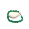 Bracelet agate verte - Mosaik bijoux indiens