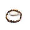 Bracelet oeil de tigre - Mosaik bijoux indiens