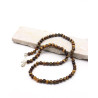 Collier œil de tigre naturelle - Mosaik bijoux indiens