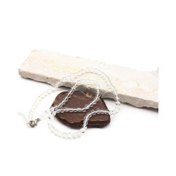 Collier en quartz naturel -...