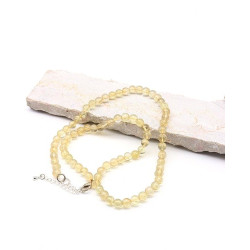 Collier citrine perles...