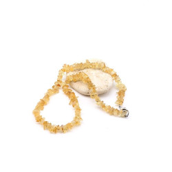 Collier citrine naturelle...
