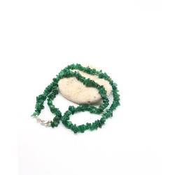 Collier agate verte...