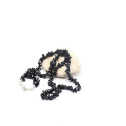 Collier onyx naturel en...