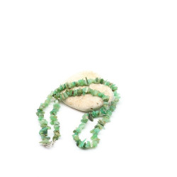 Collier chrysoprase...