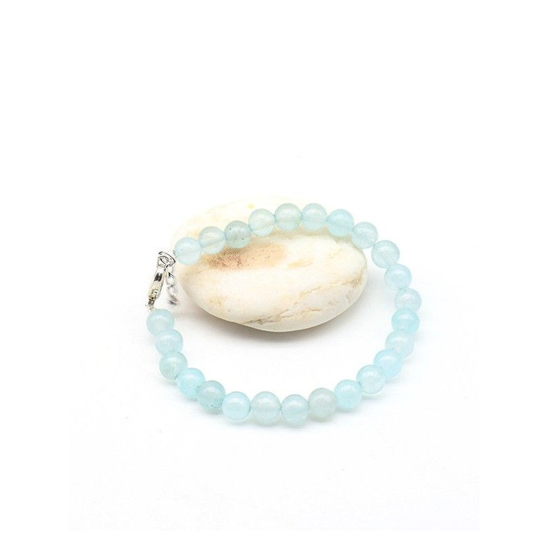 Bracelet en pierre onyx bleu Bracelet en pierre onyx bleu