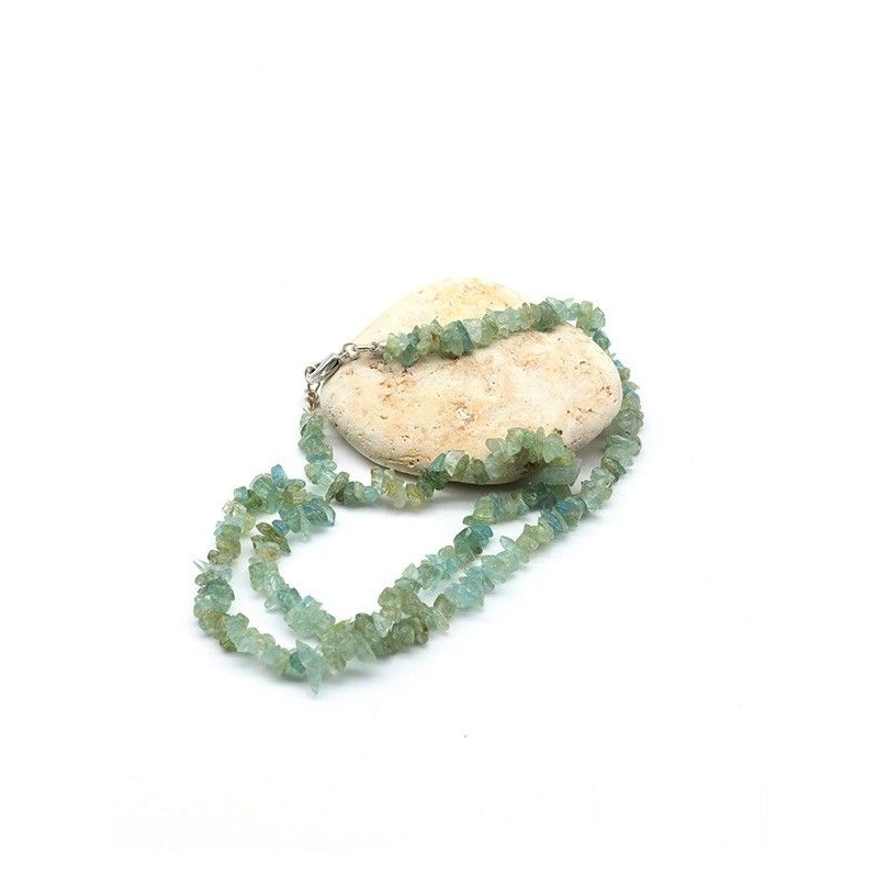 Collier en fluorite verte Mosaik Bijoux Indiens - 1 Collier en fluorite verte Mosaik Bijoux Indiens - 1