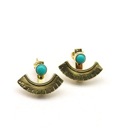 Clous d'oreilles en laiton...