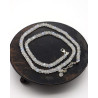 Collier pierres de lune taillées - Mosaik bijoux indiens