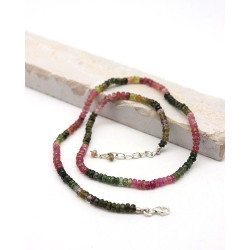Collier tourmaline pierres...