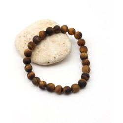 Bracelet œil de tigre mât...