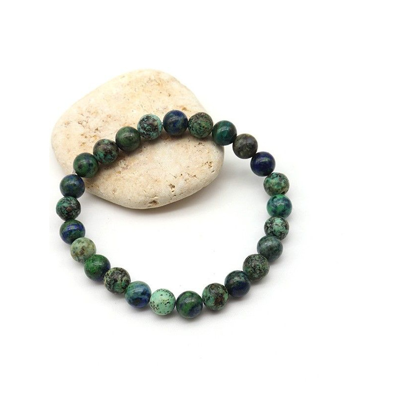 Bracelet turquoise et azurite pour homme - Mosaik bijoux indiens Bracelet turquoise et azurite pour homme - Mosaik bijoux indiens