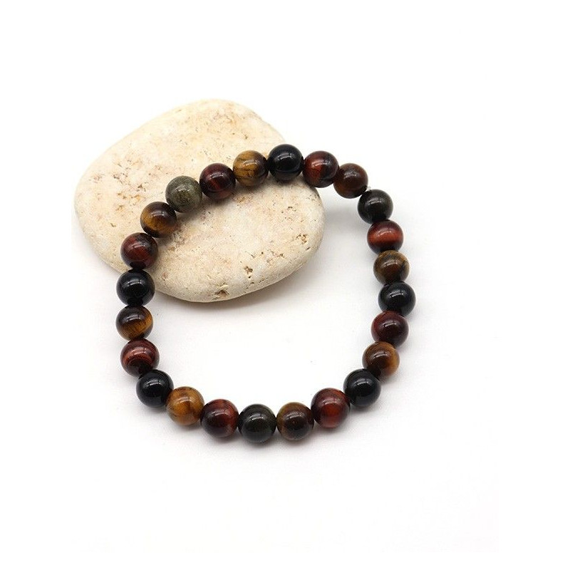 Bracelet pierres pour homme - Mosaik bijoux indiens Bracelet pierres pour homme - Mosaik bijoux indiens