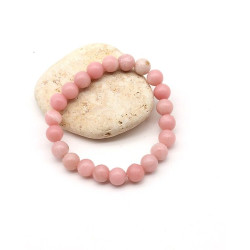 Bracelet pierres opale rose...