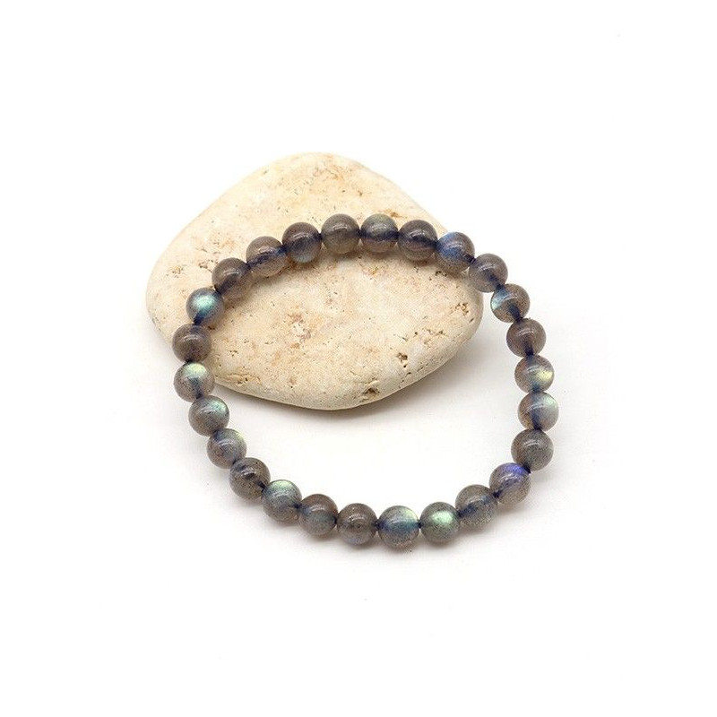 Bracelet labradorite qualité supérieure - Mosaik bijoux indiens Bracelet labradorite qualité supérieure - Mosaik bijoux indiens