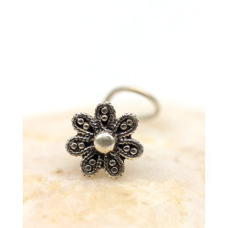 Boucles de nez fleur en...
