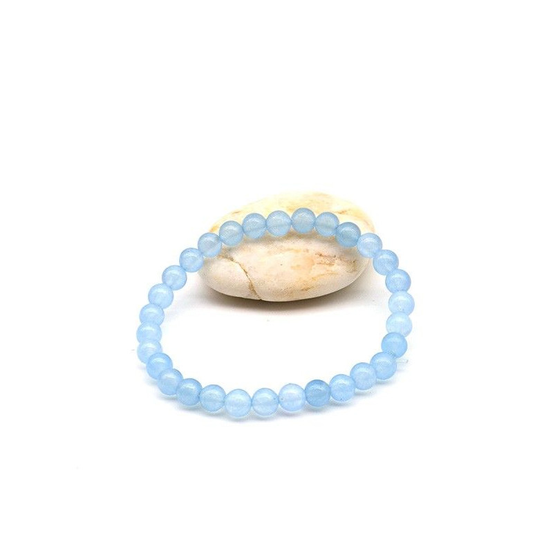 Bracelet calcedoine naturelle - Mosaik bijoux indiens