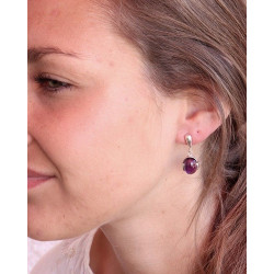 Clou d'oreille argent...