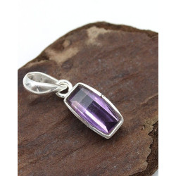 Pendentif rectangulaire en...